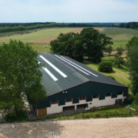 Vue aerienne Grand manege