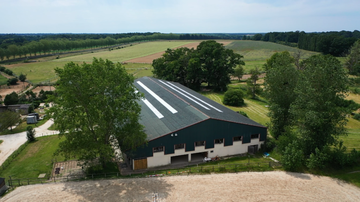 Vue aerienne Grand manege
