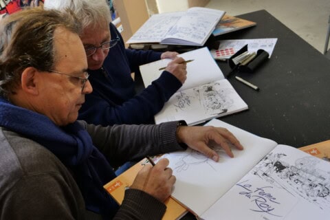 "La ferme du Roy" Inauguration de l'expo et lancement de la BD