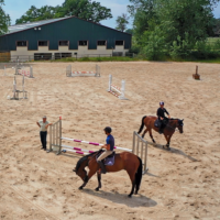Saut obstacle grande carriere