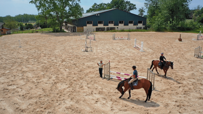 Saut obstacle grande carriere