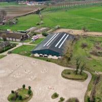 Vue aerienne Centre equestre